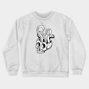 Tentacle Skull Crewneck Sweatshirt